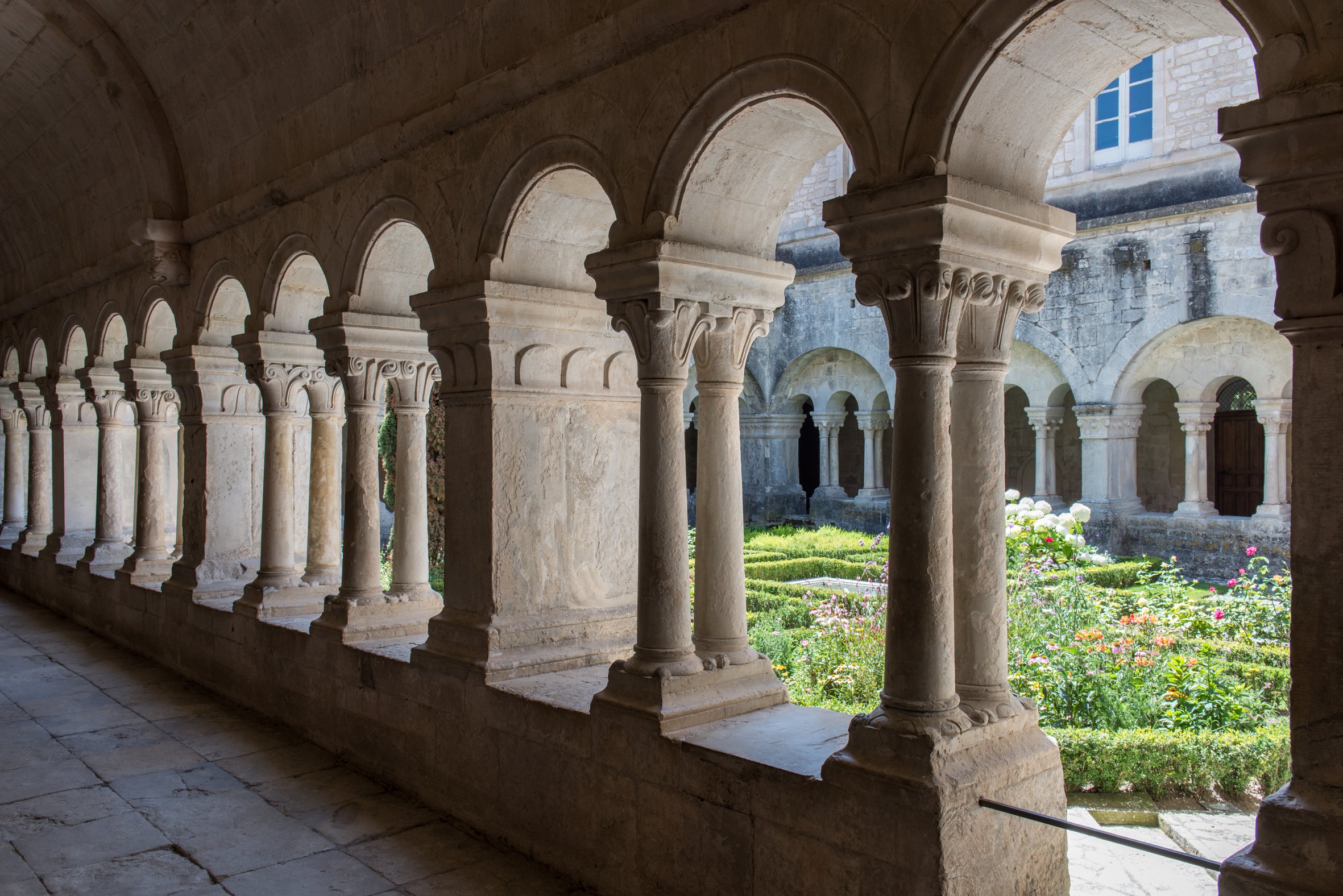 Cloister of the Sénanque Abbey